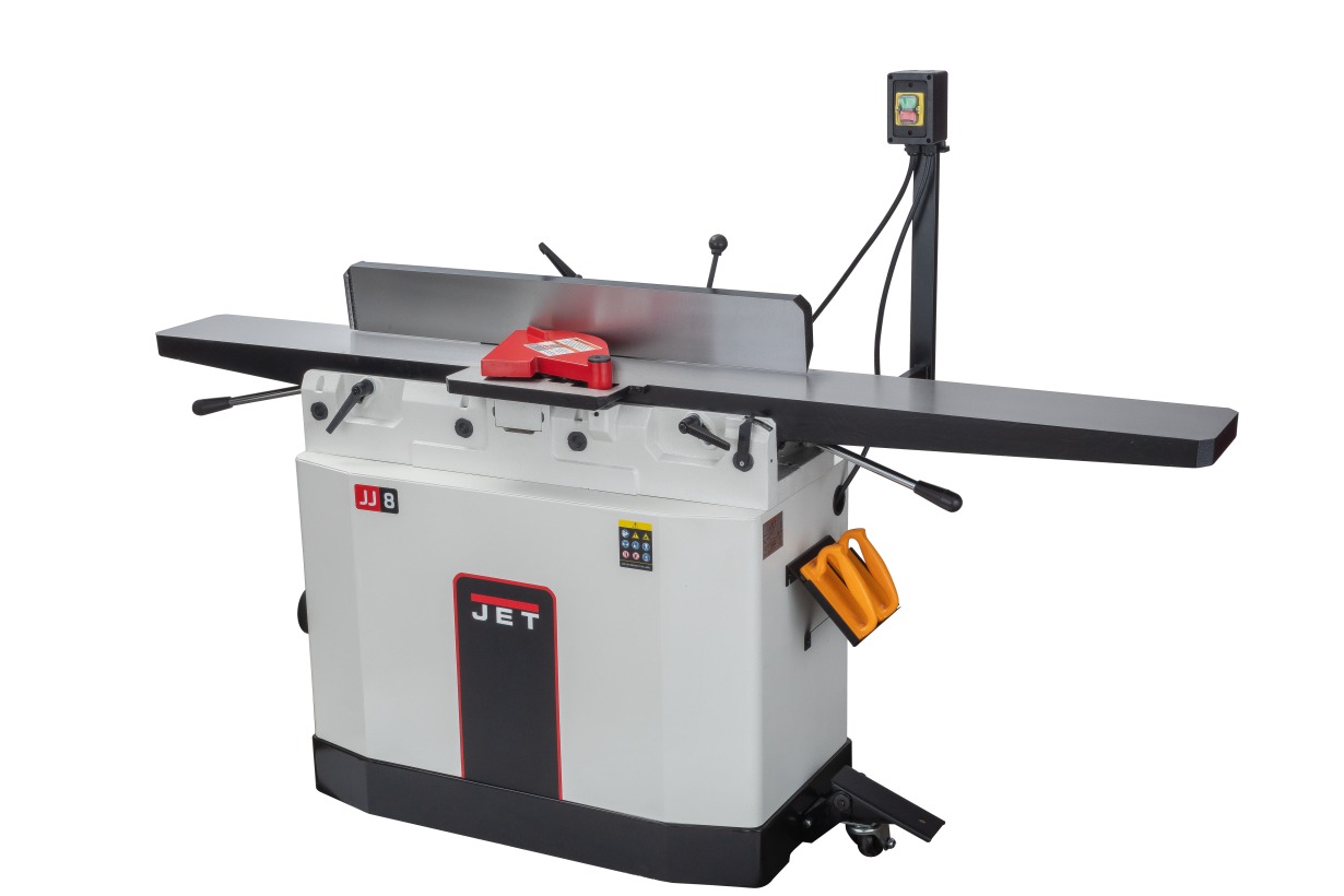 JET JPJ-8HH-T Фуговальный станок 200 мм с валом Helical 400 В (JET Дисконт) - (Демозал Москва)
