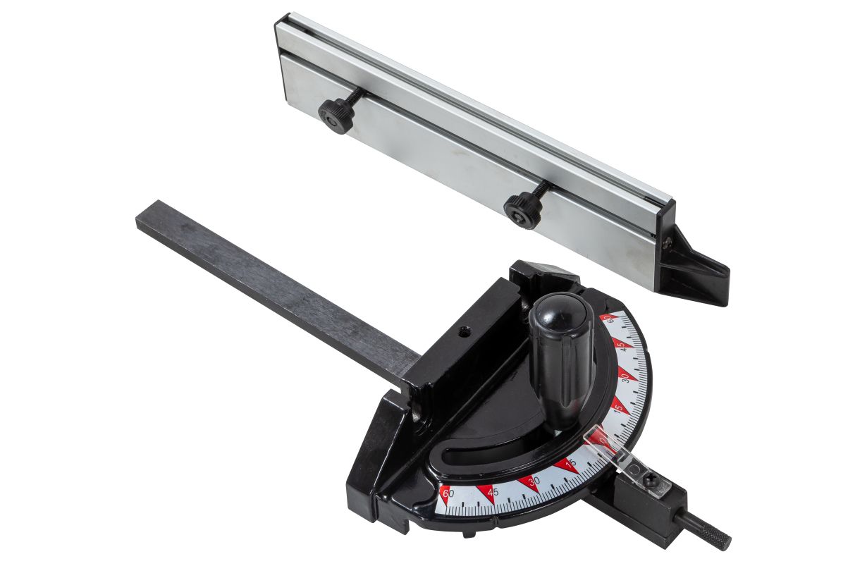 Угловой упор с направляющей в Т-образный паз 19х9,5 мм для ленточнопильного станка