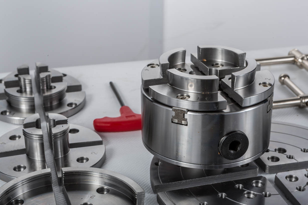 CK-4.5Z/S1 114 мм 4-х кулачковый токарный патрон по дереву в наборе (JET Дисконт) - (Демозал Москва)