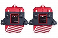 Фото анонса: Комплект из двух прижимов гребёнчатых пластиковых с креплением в Т-образный паз