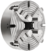 Фото анонса: 4-х кулачковый патрон с независимыми кулачками диаметром 250 мм